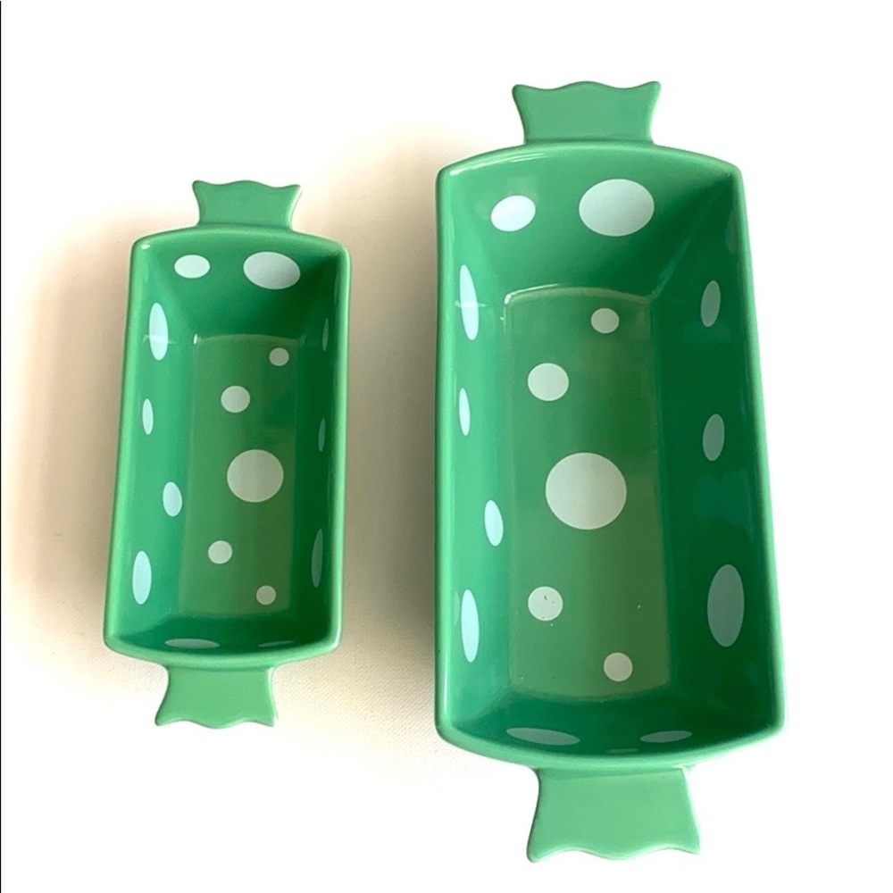 Nantucket Pottery Polka‎ Dot Loaf Pan, NWT